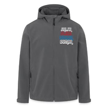 Salsa Tänzer Tänzerin - Recycelte Männer Softshell-Jacke von Stanley/Stella - Anthrazit - Vorne - AI Model Male 185 light (185cm)