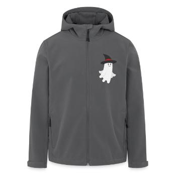 Geist - Recycelte Männer Softshell-Jacke von Stanley/Stella - Anthrazit - Vorne - AI Model Male 185 light (185cm)