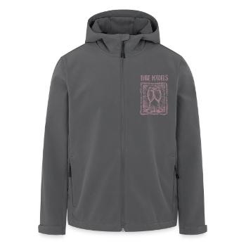 JGA - Ihre Madels - individueller Name - Recycelte Männer Softshell-Jacke von Stanley/Stella - Anthrazit - Vorne - AI Model Male 185 light (185cm)
