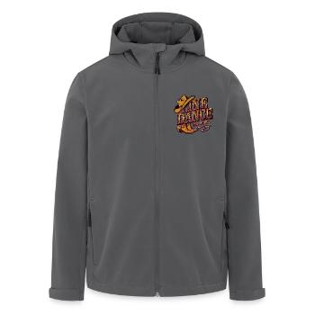 Line Dance Was sonst? Ich bin Line Dancer - Recycelte Männer Softshell-Jacke von Stanley/Stella - Anthrazit - Vorne - AI Model Male 185 light (185cm)