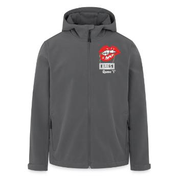 Sternzeichen Widder - Recycelte Männer Softshell-Jacke von Stanley/Stella - Anthrazit - Vorne - AI Model Male 185 light (185cm)