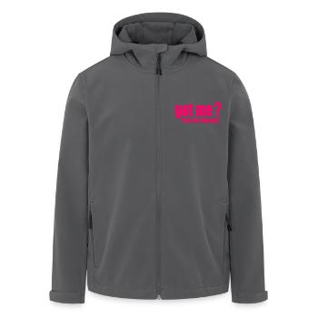 got me? i'll do your body good - Recycelte Männer Softshell-Jacke von Stanley/Stella - Anthrazit - Vorne - AI Model Male 185 light (185cm)