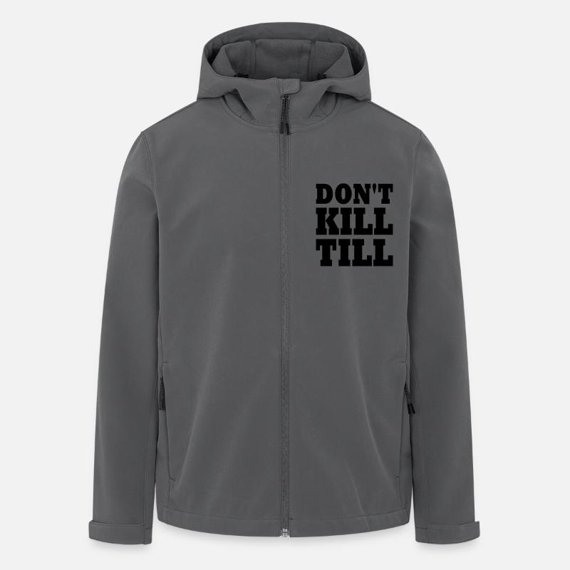 don't kill till - Men’s Recycled Softshell Jacket by Stanley/Stella - anthracite