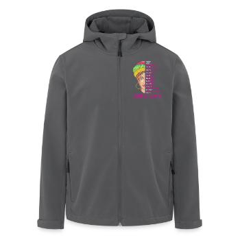 Sternzeichen Widder - Recycelte Männer Softshell-Jacke von Stanley/Stella - Anthrazit - Vorne - AI Model Male 185 light (185cm)