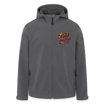 Line Dance Was sonst? Ich bin Line Dancer - Recycelte Männer Softshell-Jacke von Stanley/Stella - Anthrazit - Vorne - AI Model Male 185 light (185cm)