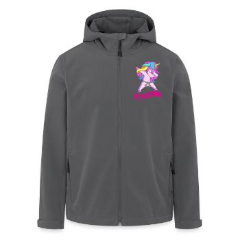 Jiu Jitsu Selbstverteidigung - Recycelte Männer Softshell-Jacke von Stanley/Stella - Anthrazit - Vorne - AI Model Male 185 light (185cm)