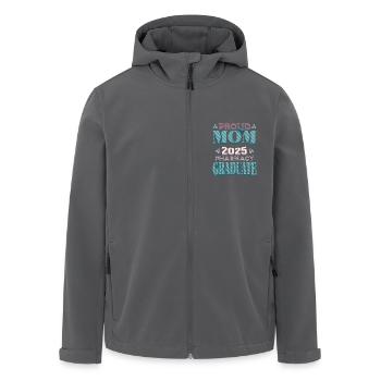 Stolze Mutter eines Absolventen des Pharmazie-Graduiertenkollegs 2025 - Recycelte Männer Softshell-Jacke von Stanley/Stella - Anthrazit - Vorne - AI Model Male 185 light (185cm)
