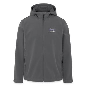 Cuillère - Veste softshell homme en polyester recyclé Stanley/Stella - charbon - Devant - AI Model Male 185 light (185cm)
