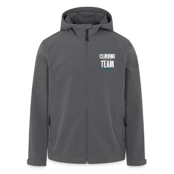 Climbing Crew - Recycelte Männer Softshell-Jacke von Stanley/Stella - Anthrazit - Vorne - AI Model Male 185 light (185cm)