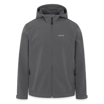 Wehner Original Family Logo - Men’s Recycled Softshell Jacket by Stanley/Stella - anthracite - Front - AI Model Male 185 light (185cm)