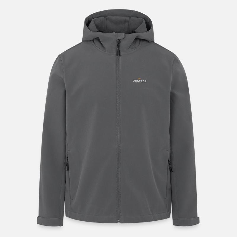 Wolters Original Family Logo - Men’s Recycled Softshell Jacket by Stanley/Stella - anthracite