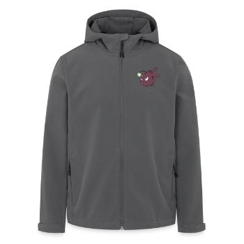 Anglerfisch - Recycelte Männer Softshell-Jacke von Stanley/Stella - Anthrazit - Vorne - AI Model Male 185 light (185cm)