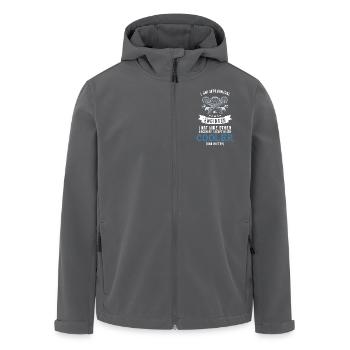 Maschinenbau Ingenieur - Recycelte Männer Softshell-Jacke von Stanley/Stella - Anthrazit - Vorne - AI Model Male 185 light (185cm)