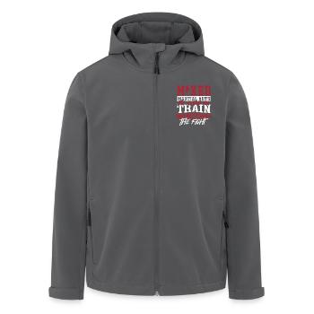 Mixed Martial Arts The Harder You Train Shorter - Recycelte Männer Softshell-Jacke von Stanley/Stella - Anthrazit - Vorne - AI Model Male 185 light (185cm)