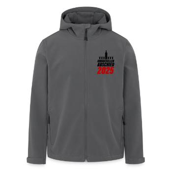 Junggesellen Abschied 2025 - Recycelte Männer Softshell-Jacke von Stanley/Stella - Anthrazit - Vorne - AI Model Male 185 light (185cm)