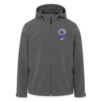 Zahl / 9 / Neun / Geburtstag / Neunter / Nummer - Recycelte Männer Softshell-Jacke von Stanley/Stella - Anthrazit - Vorne - AI Model Male 185 light (185cm)