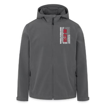 Jiu Jitsu Selbstverteidigung - Recycelte Männer Softshell-Jacke von Stanley/Stella - Anthrazit - Vorne - AI Model Male 185 light (185cm)