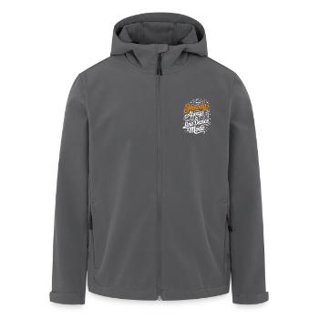 Howdy Always Line Dance Mode mit Stetson und Boots - Recycelte Männer Softshell-Jacke von Stanley/Stella - Anthrazit - Vorne - AI Model Male 185 light (185cm)