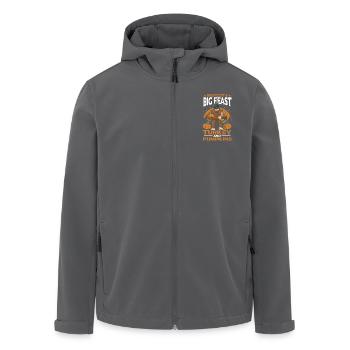 Familienfest zur Erntezeit - Recycelte Männer Softshell-Jacke von Stanley/Stella - Anthrazit - Vorne - AI Model Male 185 light (185cm)