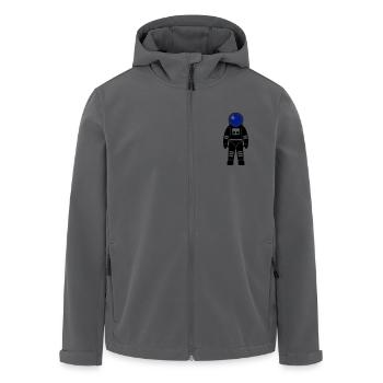 Astronaut - Recycelte Männer Softshell-Jacke von Stanley/Stella - Anthrazit - Vorne - AI Model Male 185 light (185cm)