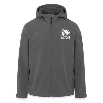 Dirtbike Rider AIr Guitar MX Motocross Supercross - Recycelte Männer Softshell-Jacke von Stanley/Stella - Anthrazit - Vorne - AI Model Male 185 light (185cm)