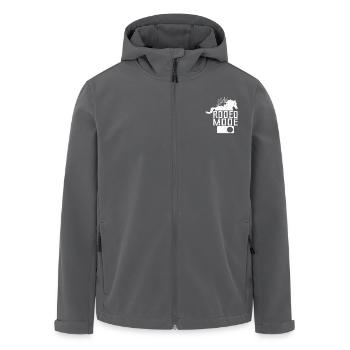 Rodeo Horse Riding Rodeo Mode Cowboy - Recycelte Männer Softshell-Jacke von Stanley/Stella - Anthrazit - Vorne - AI Model Male 185 light (185cm)