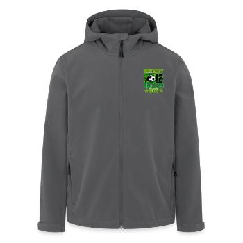 12th birthday Boy Soccer 12 Years Old Gifts - Recycelte Männer Softshell-Jacke von Stanley/Stella - Anthrazit - Vorne - AI Model Male 185 light (185cm)
