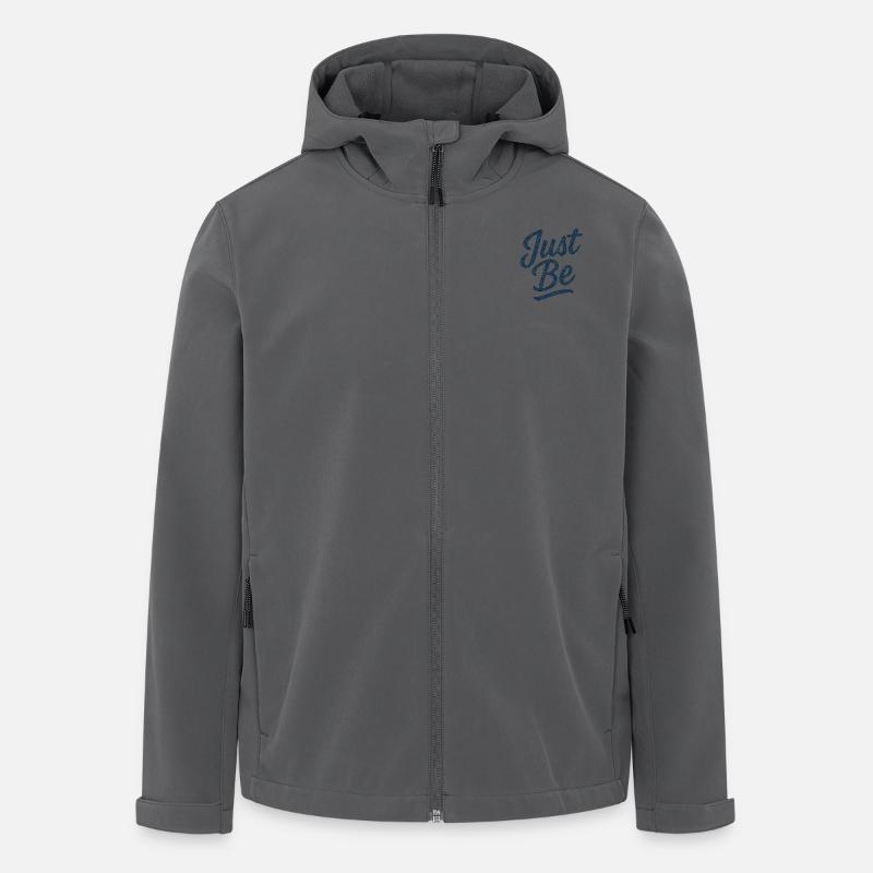 Just Be - Men’s Recycled Softshell Jacket by Stanley/Stella - anthracite