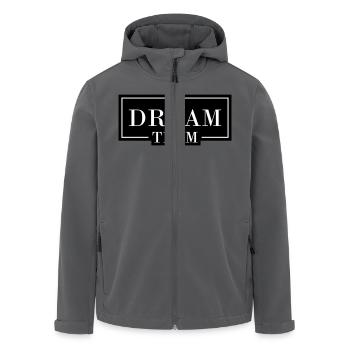 Dream Team - Recycelte Männer Softshell-Jacke von Stanley/Stella - Anthrazit - Vorne - AI Model Male 185 light (185cm)