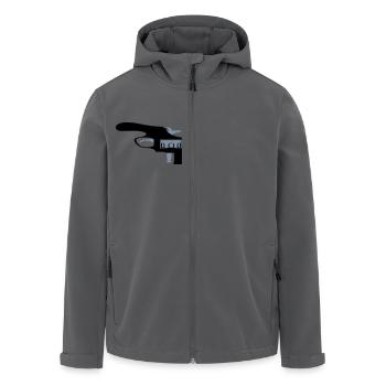 Revolver - Recycelte Männer Softshell-Jacke von Stanley/Stella - Anthrazit - Vorne - AI Model Male 185 light (185cm)