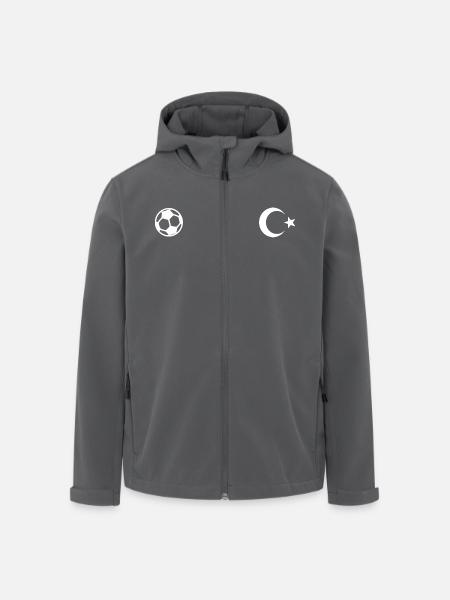 Türkei - Recycelte Männer Softshell-Jacke von Stanley/Stella - Anthrazit