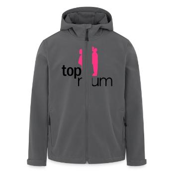 Top Mum - mothers day, muttertag - Recycelte Männer Softshell-Jacke von Stanley/Stella - Anthrazit - Vorne - AI Model Male 185 light (185cm)