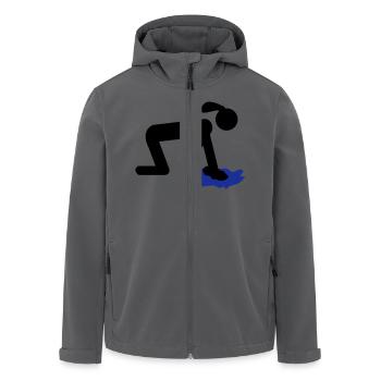 putzen putzfrau - Recycelte Männer Softshell-Jacke von Stanley/Stella - Anthrazit - Vorne - AI Model Male 185 light (185cm)