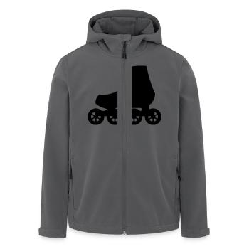 Inline Skate - Fitness Skate - Recycelte Männer Softshell-Jacke von Stanley/Stella - Anthrazit - Vorne - AI Model Male 185 light (185cm)
