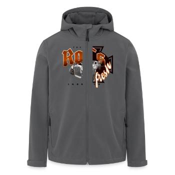 rod´s fresh - Recycelte Männer Softshell-Jacke von Stanley/Stella - Anthrazit - Vorne - AI Model Male 185 light (185cm)