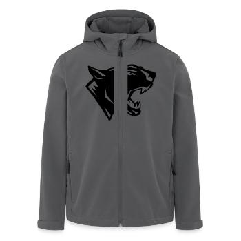 panther - Recycelte Männer Softshell-Jacke von Stanley/Stella - Anthrazit - Vorne - AI Model Male 185 light (185cm)