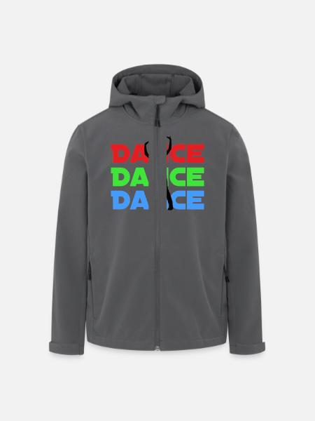 Dance Dance Dance - Recycelte Männer Softshell-Jacke von Stanley/Stella - Anthrazit
