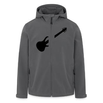 Ibanez BTB six string - Ibanez E-Bass - Recycelte Männer Softshell-Jacke von Stanley/Stella - Anthrazit - Vorne - AI Model Male 185 light (185cm)