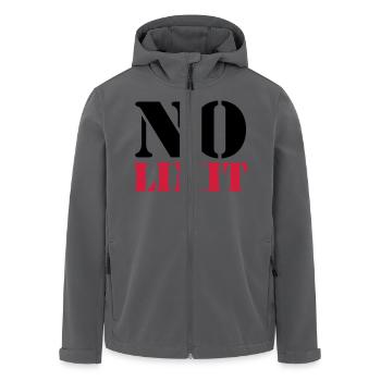 No Limit - Recycelte Männer Softshell-Jacke von Stanley/Stella - Anthrazit - Vorne - AI Model Male 185 light (185cm)