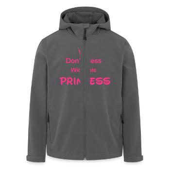 Princess - Recycelte Männer Softshell-Jacke von Stanley/Stella - Anthrazit - Vorne - AI Model Male 185 light (185cm)