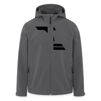 Tornado - Recycelte Männer Softshell-Jacke von Stanley/Stella - Anthrazit - Vorne - AI Model Male 185 light (185cm)
