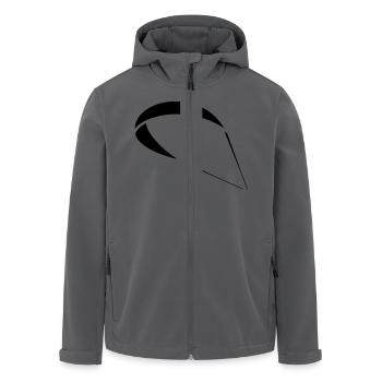 Kite Gleitschirm - Recycelte Männer Softshell-Jacke von Stanley/Stella - Anthrazit - Vorne - AI Model Male 185 light (185cm)