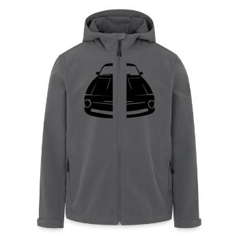 auto - Recycelte Männer Softshell-Jacke von Stanley/Stella - Anthrazit - Vorne - AI Model Male 185 light (185cm)