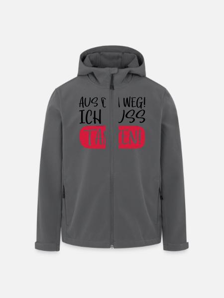 tanzen aus dem weg - Recycelte Männer Softshell-Jacke von Stanley/Stella - Anthrazit