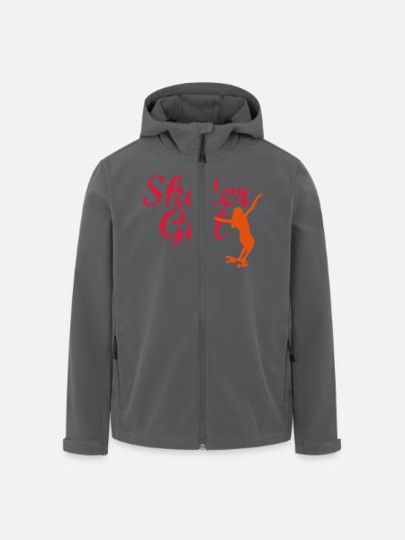 SkaterGirl - Recycelte Männer Softshell-Jacke von Stanley/Stella - Anthrazit
