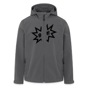 BAM! - Recycelte Männer Softshell-Jacke von Stanley/Stella - Anthrazit - Vorne - AI Model Male 185 light (185cm)