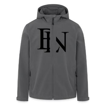 BLN Berlin TYPE - Recycelte Männer Softshell-Jacke von Stanley/Stella - Anthrazit - Vorne - AI Model Male 185 light (185cm)