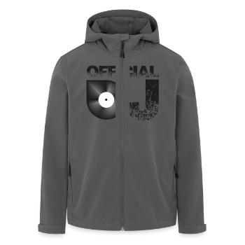Official DJ - Recycelte Männer Softshell-Jacke von Stanley/Stella - Anthrazit - Vorne - AI Model Male 185 light (185cm)