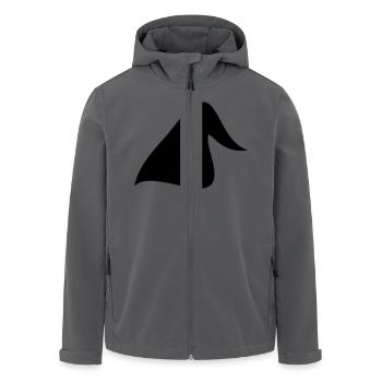 Mütze // Zipfelmütze // Zipfel // Schlafmütze - Recycelte Männer Softshell-Jacke von Stanley/Stella - Anthrazit - Vorne - AI Model Male 185 light (185cm)
