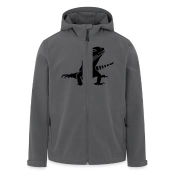 Leguan - Recycelte Männer Softshell-Jacke von Stanley/Stella - Anthrazit - Vorne - AI Model Male 185 light (185cm)